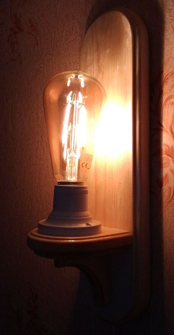 Бра. В работе.