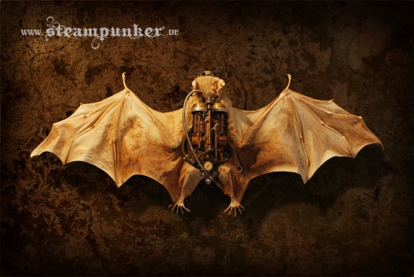 Steampunk bat - &quot;Chiroptera Steampunkus&quot;