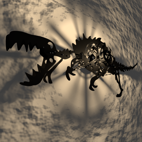 Настенное панно Механозавр Рекс