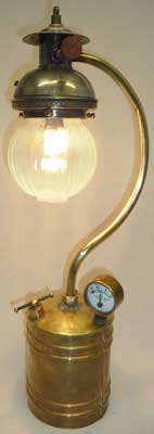This lamp is stamped Lumiere Noel, a company located in Paris, France.