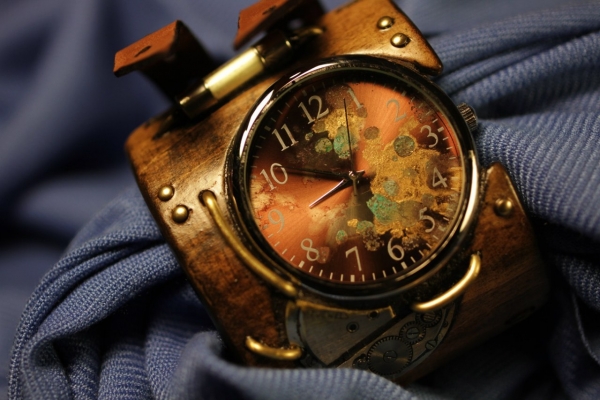 Стимпанковски часы / Steampunk watch (Фото 5)