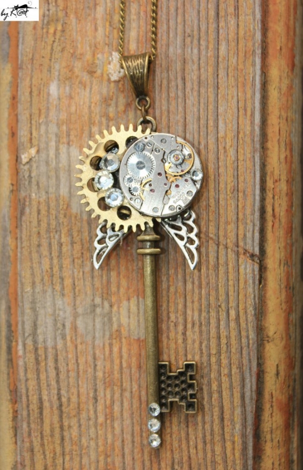 Мои украшения steampunk/clockwork (Фото 8)