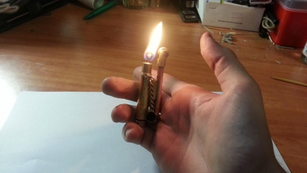 Зажигалка из гильзы (Фото 5)