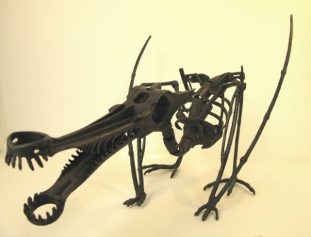 Скелет птерозавра