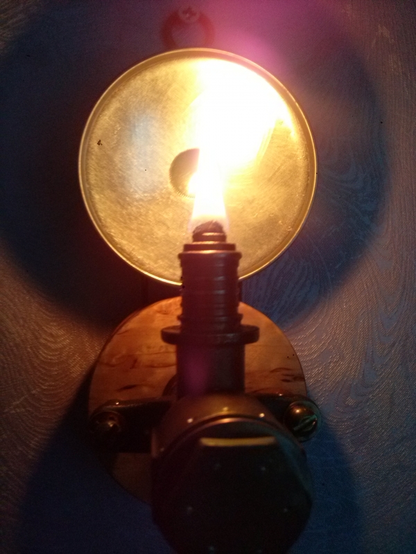 Масляная лампа #2,настенная.