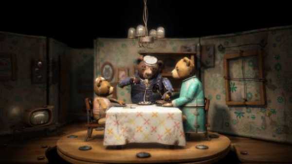 Медвежья история (Historia de un oso)- мультфильм про историю механизмов, получивший Оскар