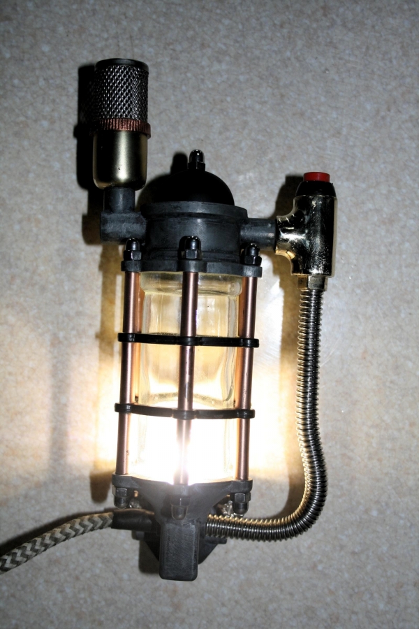 Дизельпанк светильник терминатор 2.