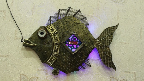 Часы Рыба
