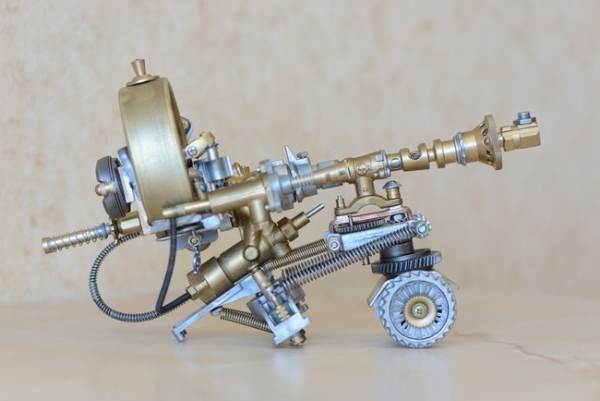 Советский стальной стимпанк. Роботизированный крупнокалиберный пулемёт РКП-2.