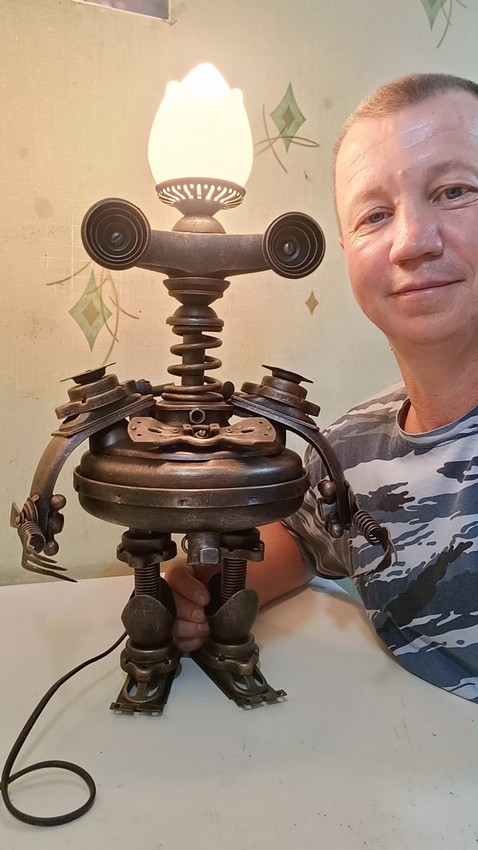 Я его слепила из того, что было... (2)