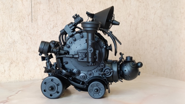 Стимпанк-улитка...