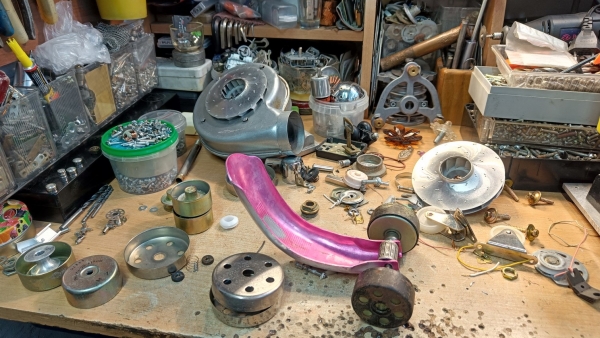 Стимпанк-улитка...