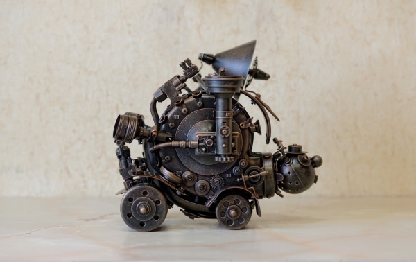 Стимпанк-улитка...