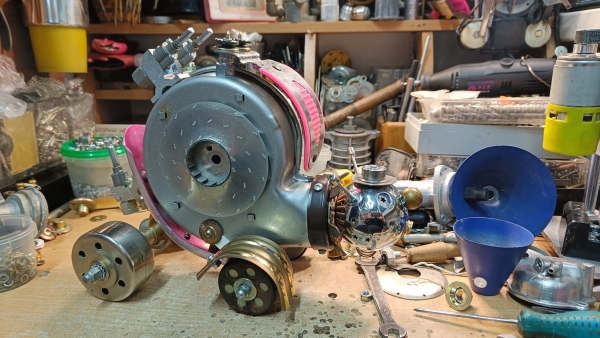 Стимпанк-улитка...