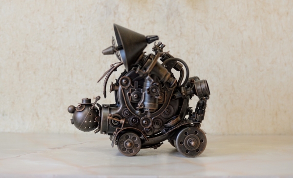 Стимпанк-улитка...