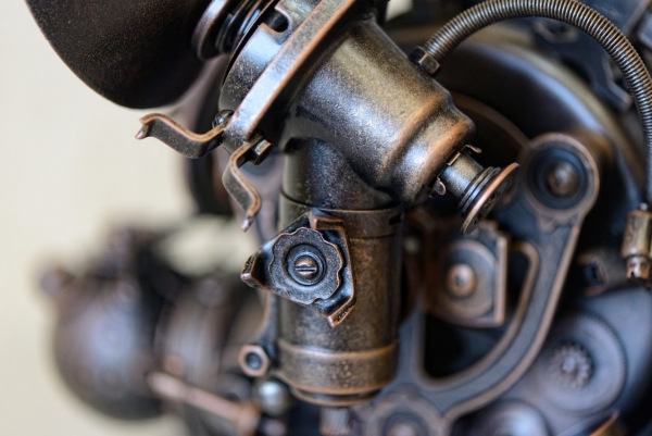 Стимпанк-улитка...