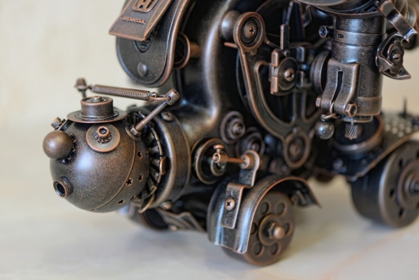 Стимпанк-улитка...