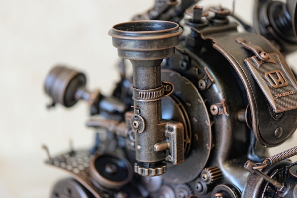 Стимпанк-улитка...