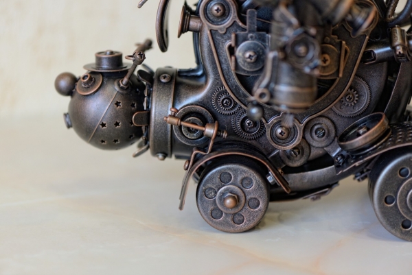 Стимпанк-улитка...