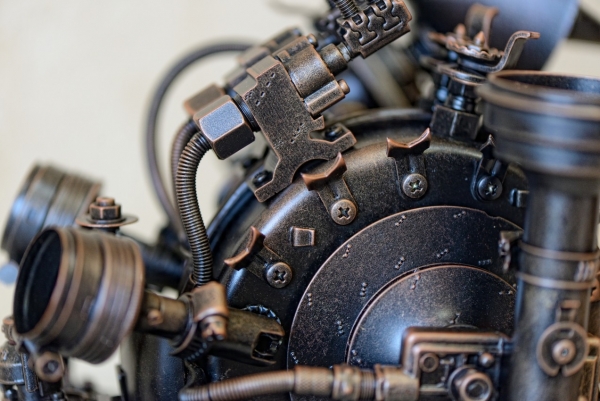 Стимпанк-улитка...