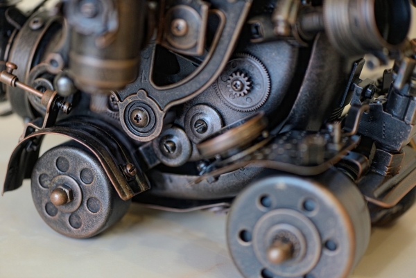 Стимпанк-улитка...