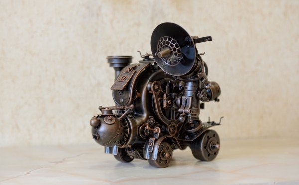 Стимпанк-улитка...