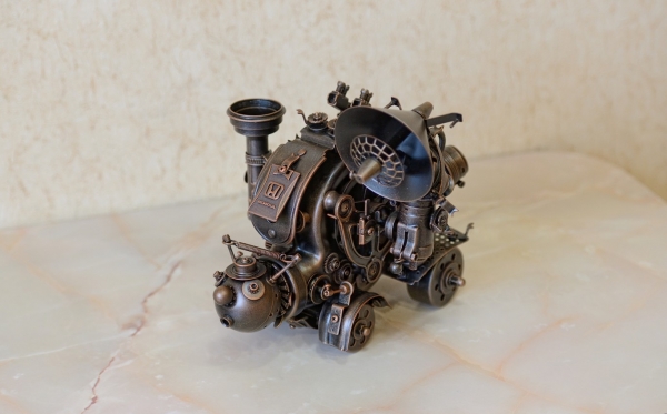 Стимпанк-улитка...