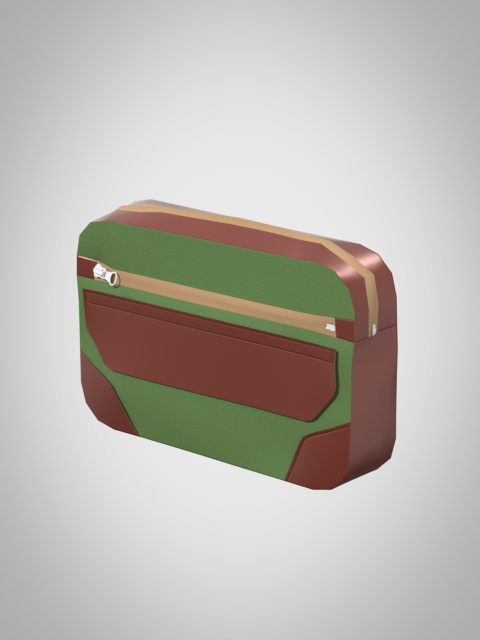 Модель сумки 3D
