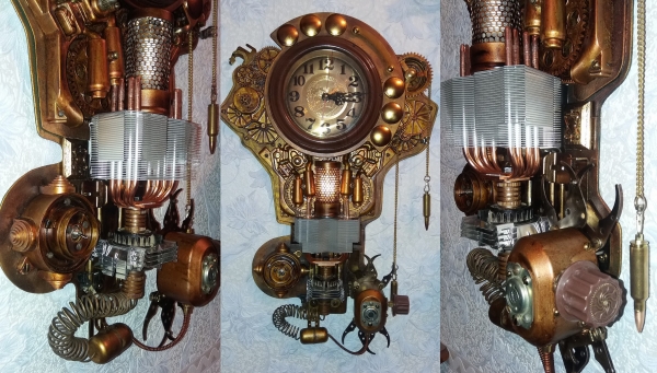 Арт-объект: Часы космонавта Андропова.