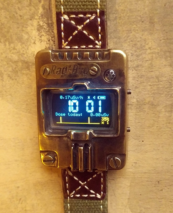 Наручные часы-дозиметр Rad-Boy