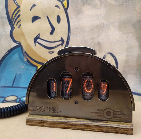 Настольные часы по мотивам Fallout 76