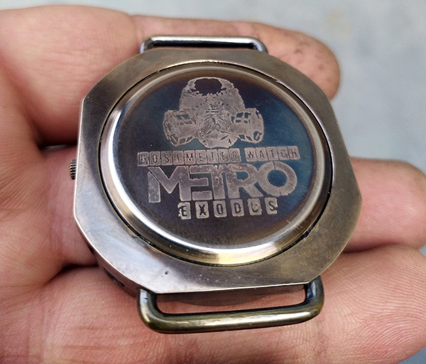 Наручные LED часы-дозиметр METRO Exodus, версия под ремешок &#39;Nato&#39;