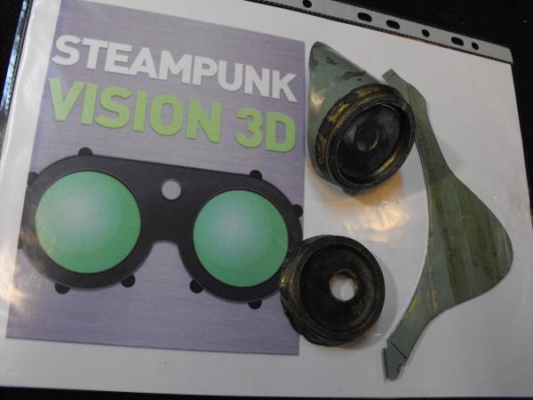 Гогглы   Монте Кристо  для конкурса  "STEAMPUNK-VISION 3D" от NVIDIA .  № 1 (Фото 12)