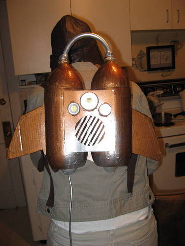 Steampunk Rocketeer costume