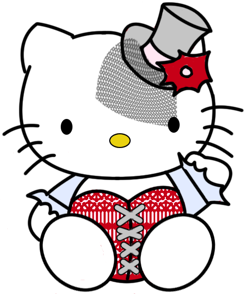corset steampunk kitty