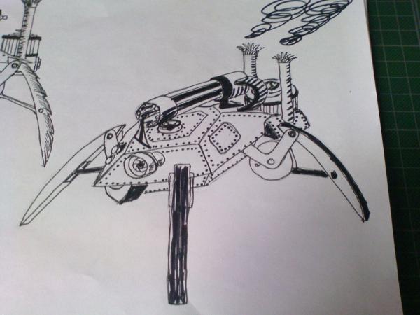 Имперский автономный ударно-разведывательный паровой дрон (Фото 5)