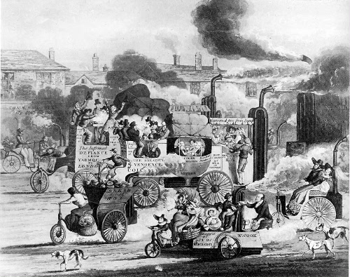 A View in Whitechapel Road, 1831