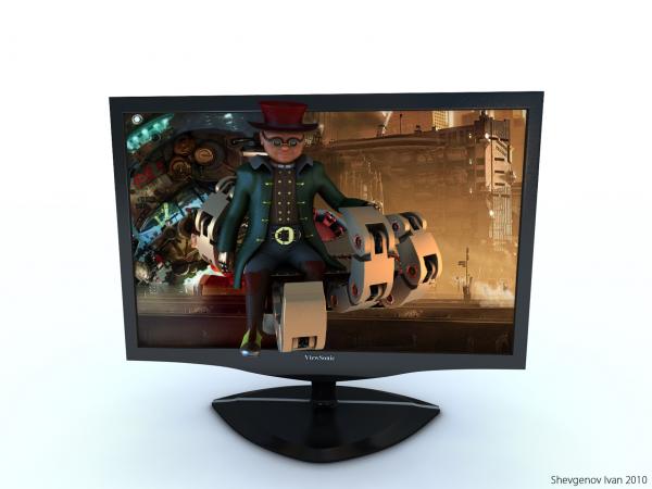 Работа на конкурс Steampunk-Vision 3D в Студию, автор Иван