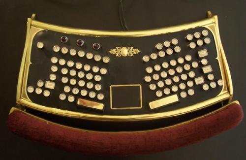 Стимпанк клавиатура от Datamancer