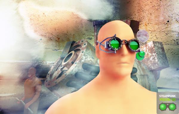 Работа на конкурс Steampunk-Vision 3D в Студию, автор Евгений