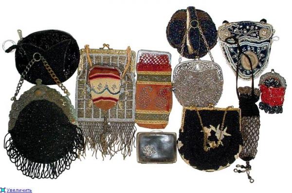 Дамские сумочки в Викторианскую эпоху (Фото 25)