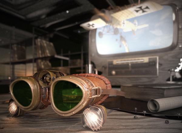 Работа на конкурс Steampunk-Vision 3D в Студию, автор Андрей Комаров