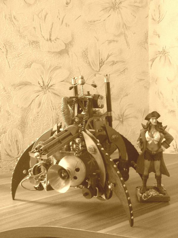 Имперский автономный ударно-разведывательный паровой дрон (Фото 24)