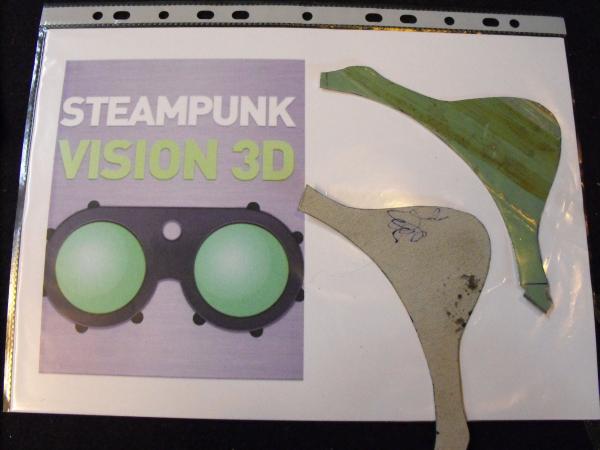 Гогглы   Монте Кристо  для конкурса  "STEAMPUNK-VISION 3D" от NVIDIA .  № 1 (Фото 10)