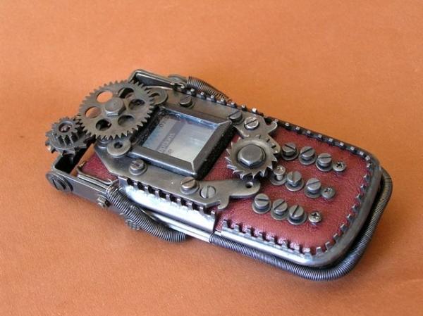 Steampunk cell phone M47 automatic Nokia
