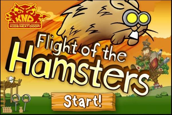 Flight Of The Hamsters Flash Game