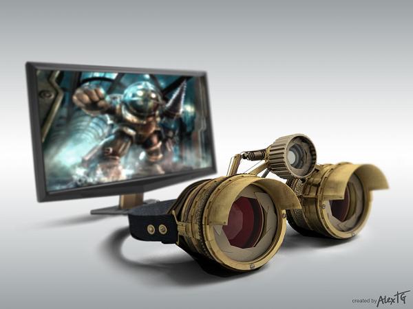 Работа на конкурс Steampunk-Vision 3D в Студию, автор Алексей