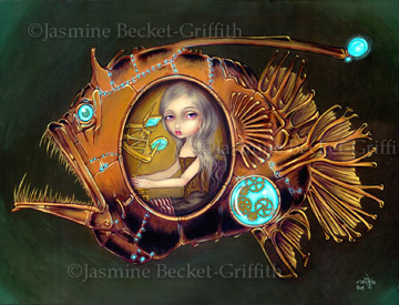 Выразительные глаза в работах Jasmine Becket-Griffith (Фото 6)