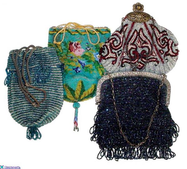 Дамские сумочки в Викторианскую эпоху (Фото 27)