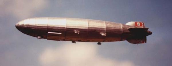 Бумажная модель дирижабля "Hindenburg" (масштаб 200:1)